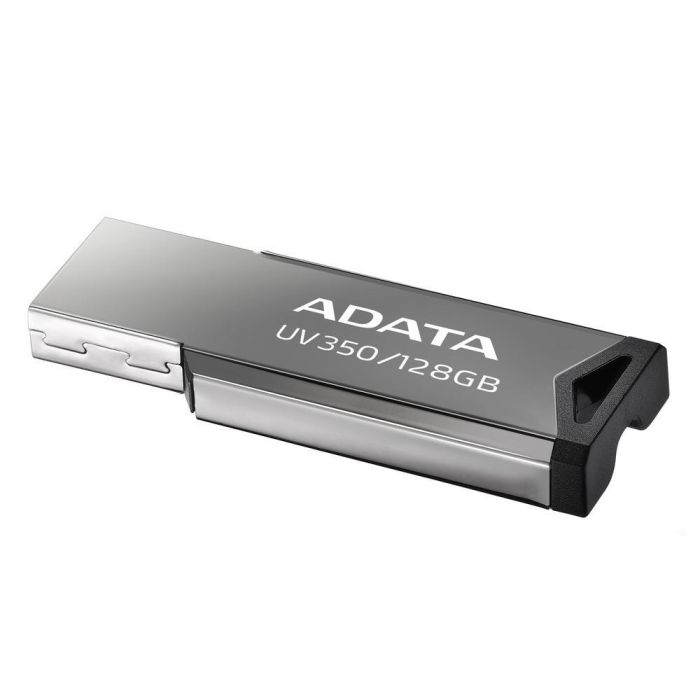 Memoria USB Adata UV350 128 GB Negro Plateado 1 Memoria USB Adata UV350 128 GB Negro Plateado 1