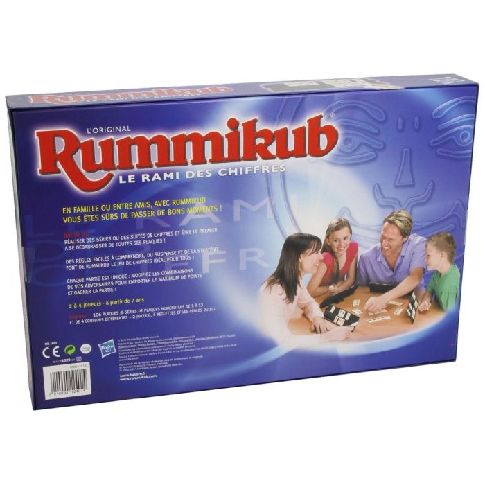 Juego de Mesa Hasbro Rummikub Numbers (Francés) (FR) 2