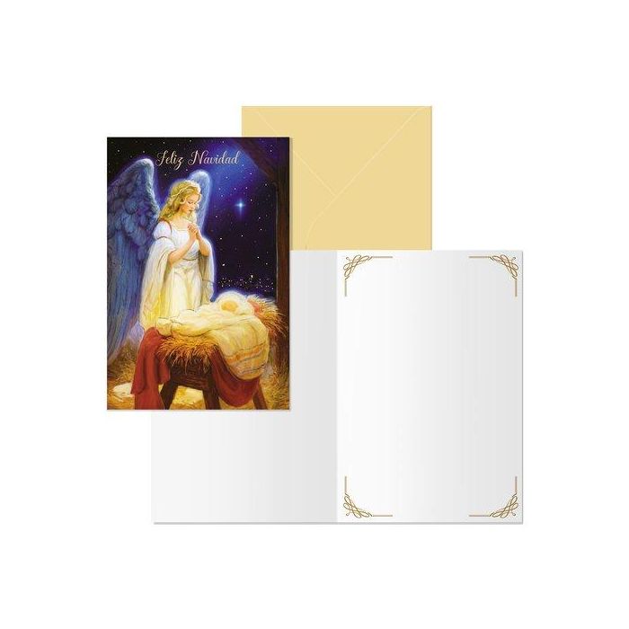 Christmas Dohe 115X170 Angel 6 unidades