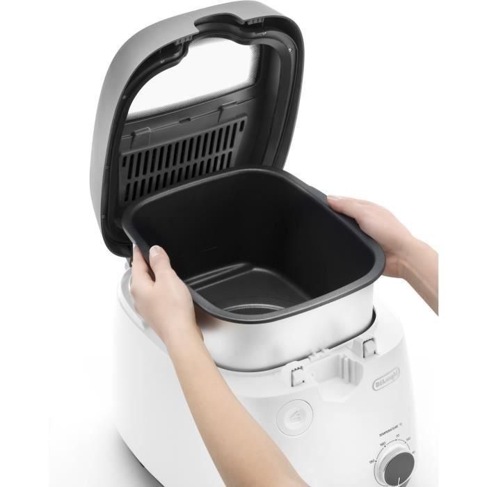 Freidora - DELONGHI - FS6067 - 2,4 L - 1700 W - 41,5 x 29 x 26 cm - Gris / Negro 5