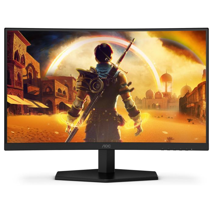 AOC C24G42E Monitor Curvo Gaming 23.6" Full HD 180Hz 1ms VA HDMI DP 1.4 Negro/Rojo 5