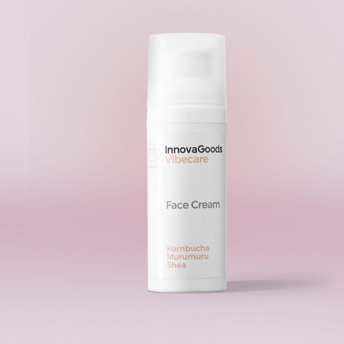 Crema Facial Hidratante Kombucha Vibecare InnovaGoods 50 ml 0 Crema Facial Hidratante Kombucha Vibecare InnovaGoods 50 ml 0