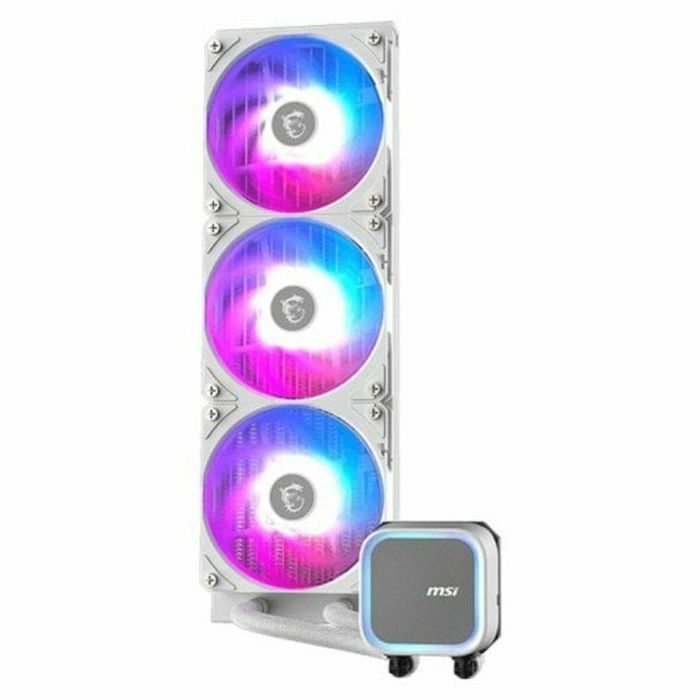 MSI MAG Coreliquid Kit Refrigeración Líquida AIO 3 Ventiladores RGB Blanco Compatible Intel LGA 1700/1851 AMD AM4/AM5 21 MSI MAG Coreliquid Kit Refrigeración Líquida AIO 3 Ventiladores RGB Blanco Compatible Intel LGA 1700/1851 AMD AM4/AM5 21