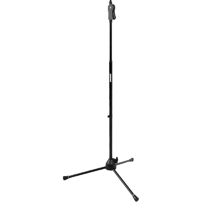 SBG Soporte de Micrófono Recto con Base Trípode Ajustable, Mango Ergonómico y Clips para Cable