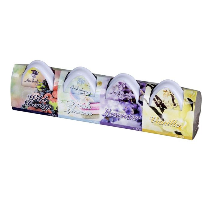 Active Air Pack de 4 ambientadores 50g fragancias surtidas 0 Active Air Pack de 4 ambientadores 50g fragancias surtidas 0