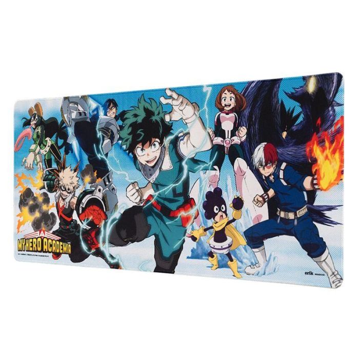 ERIK Alfombrilla Gaming My Hero Academia 80x35cm Textil Impermeable Antideslizante