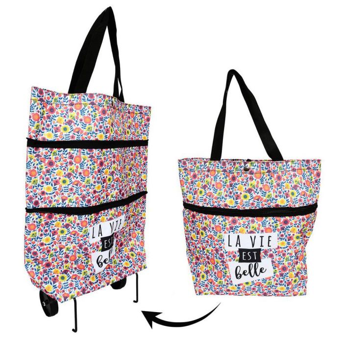 Entre Temps Bolsa-Carro Compra Liberty Poliéster 5