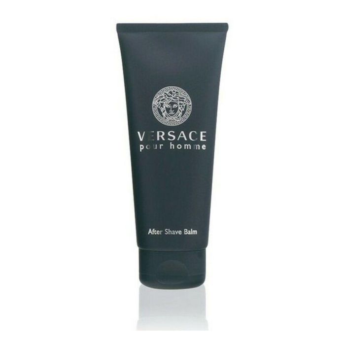 Versace Pour Homme Bálsamo After Shave 100 ml para Hombre - Alivio Post-Afeitado, Calmante, Hidratante y para Todo Tipo de Pieles