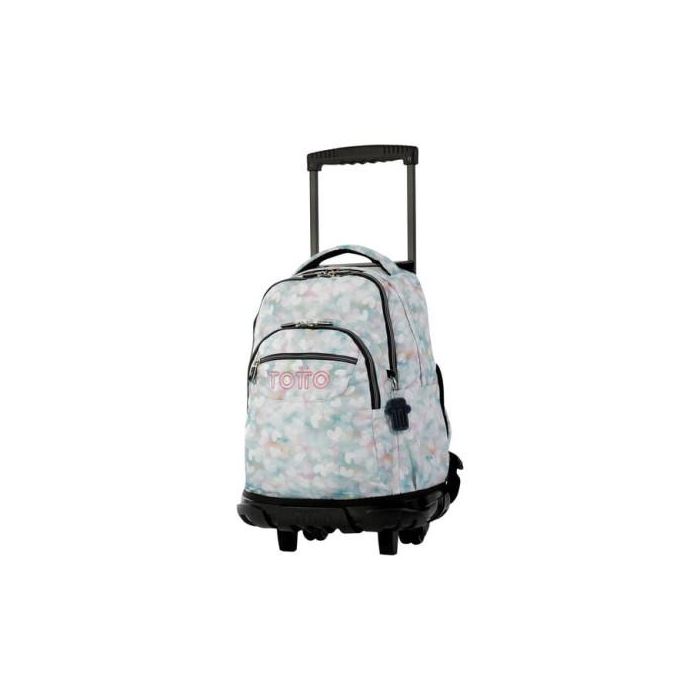 Totto Mochila Escolar con Ruedas Corazones Pastel MA03ECO006-2311P-4HX 1 Totto Mochila Escolar con Ruedas Corazones Pastel MA03ECO006-2311P-4HX 1