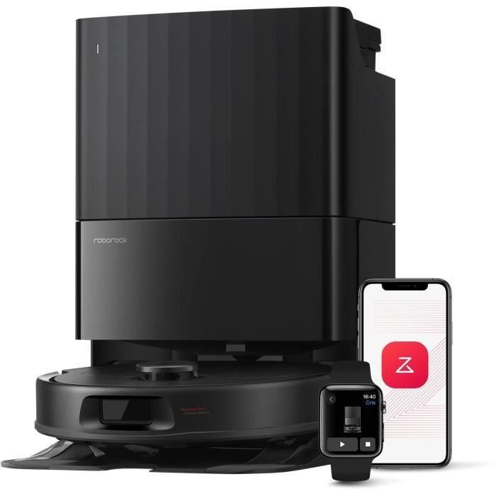 Roborock ROB6936905901019 Robot Aspirador QR 598 - 8000 Pa - Estación Multifuncional y Antienredos