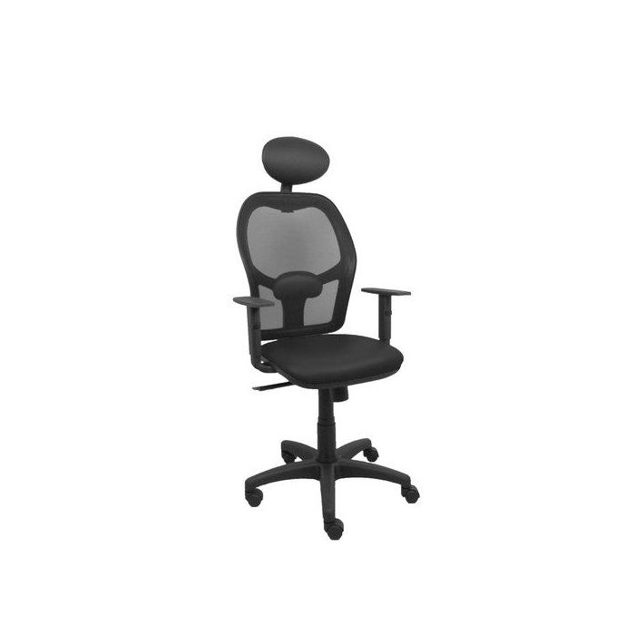 Silla Piqueras Y Crespo Alocen Brazos Regulables Cabecero Fijo Malla Negro Y Asiento Similpiel Negro Silla Piqueras Y Crespo Alocen Brazos Regulables Cabecero Fijo Malla Negro Y Asiento Similpiel Negro