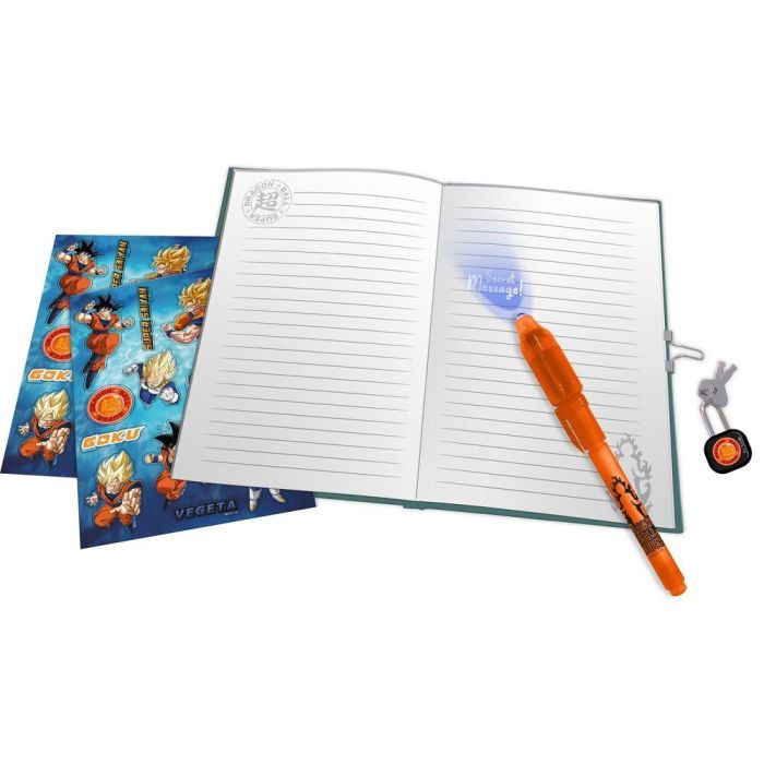 Diario + boligrafo magico Dragon Ball Super 1 Diario + boligrafo magico Dragon Ball Super 1