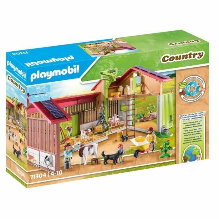 PLAYMOBIL 71304 Granja con paneles solares - La vida en la granja