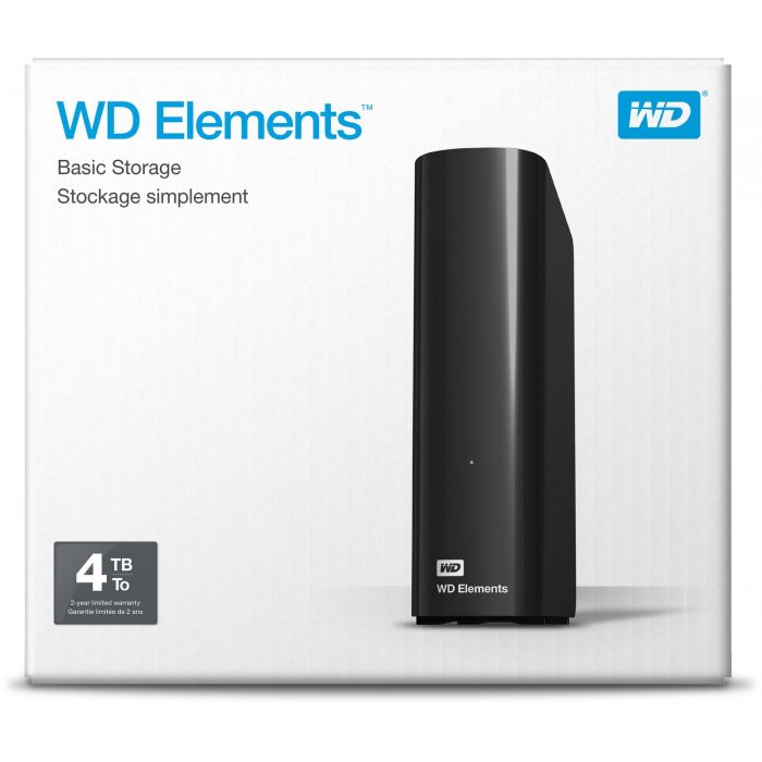Western Digital Elements Desktop 4TB USB 3.0 - Disco Duro Externo de 3.5" para PC y Mac 8