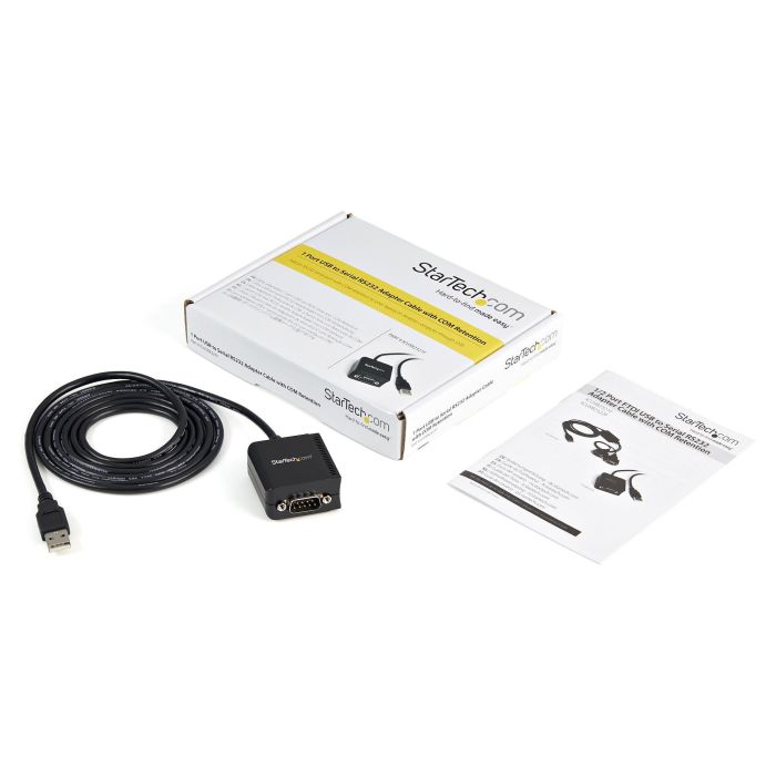 Adaptador Startech ICUSB2321F (1,8 m) USB A 2.0 DB9 Adaptador Startech ICUSB2321F (1,8 m) USB A 2.0 DB9