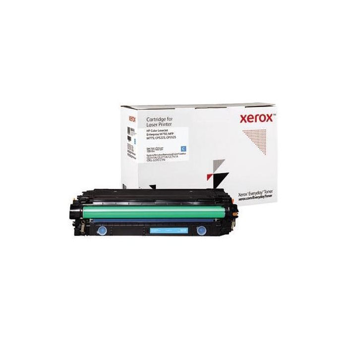 Xerox Everyday Toner Cian Ce340A-Ce270A-Ce740A para HP M775, M775Dn, M775F, M775Z, M775Z+, LaserJet CP5520, CP5525Dn, CP5525N, CP5525Xh, M750N, M750Dn, M750Xh, CP5220, CP5225
