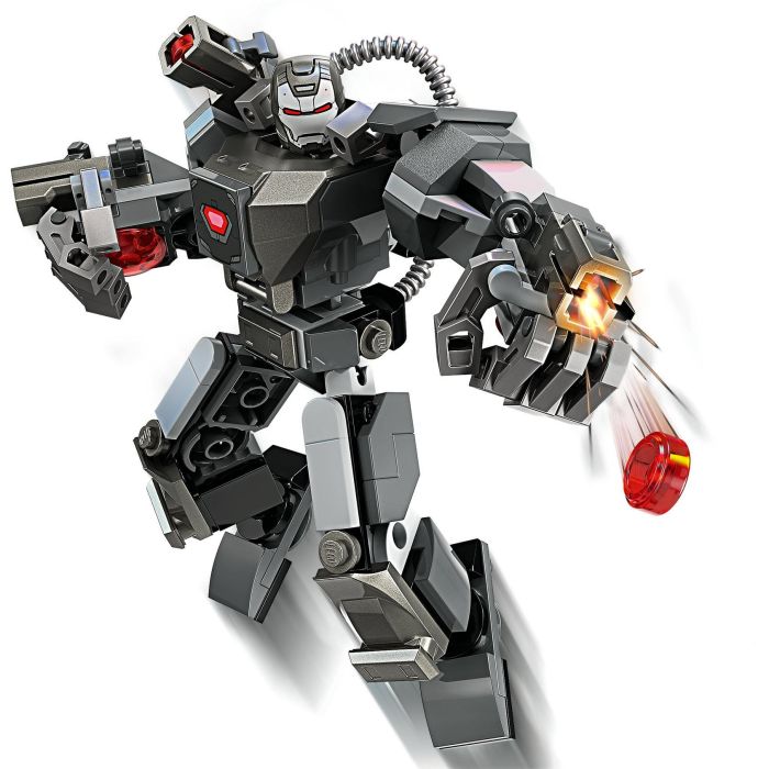 LEGO 76277 Máquina de Guerra Marvel Armadura Robótica, Robot de Construcción de Superhéroes Articulado con Minifigura y 3 Cañones 3 LEGO 76277 Máquina de Guerra Marvel Armadura Robótica, Robot de Construcción de Superhéroes Articulado con Minifigura y 3 Cañones 3