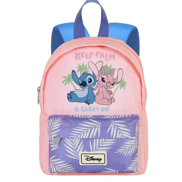 Disney Lilo y Stitch Mochila Preescolar Joy Keep Rosa - Ligera con Compartimento y Bolsillo Frontal 1 Disney Lilo y Stitch Mochila Preescolar Joy Keep Rosa - Ligera con Compartimento y Bolsillo Frontal 1