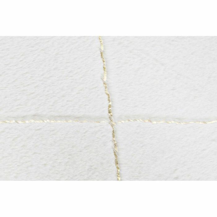 Alfombra DKD Home Decor Blanco Moderno (120 x 180 x 2,2 cm) 2