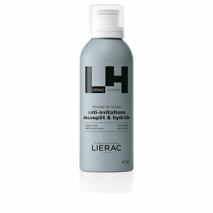 Lierac LH Espuma de Afeitado 3 en 1 para Hombre: Calma, Hidrata, Anti-irritación. Con Tulipán Negro y Bayas de Sichuan. Piel Sensible 150 ml Lierac LH Espuma de Afeitado 3 en 1 para Hombre: Calma, Hidrata, Anti-irritación. Con Tulipán Negro y Bayas de Sichuan. Piel Sensible 150 ml