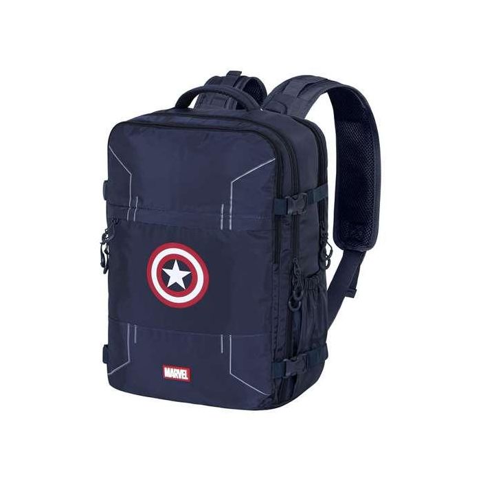 Karactermania Mochila Capitán América Gears 33 x 23 x 47 cm Poliéster Impermeable con Compartimento Portátil 0 Karactermania Mochila Capitán América Gears 33 x 23 x 47 cm Poliéster Impermeable con Compartimento Portátil 0