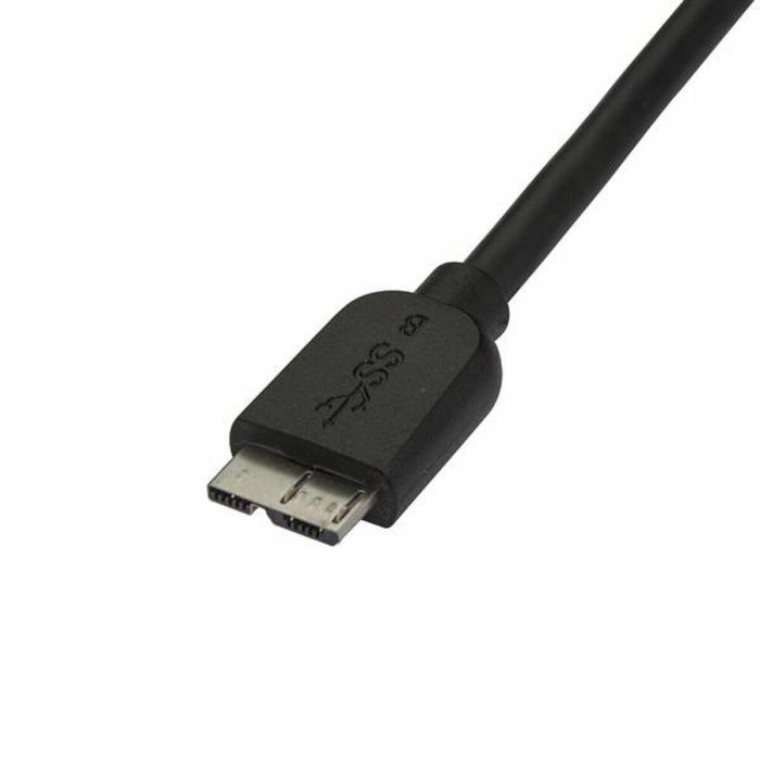 Cable USB a Micro USB Startech USB3AUB50CMS Negro 1 Cable USB a Micro USB Startech USB3AUB50CMS Negro 1