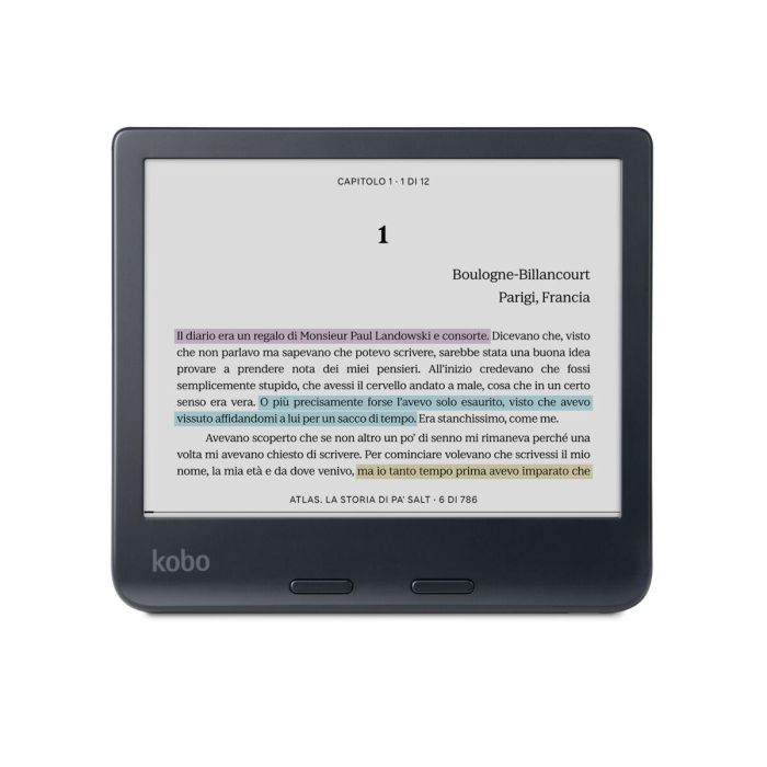eBook Rakuten N428-KU-BK-K-CK Negro Sí 32 GB 7" 16
