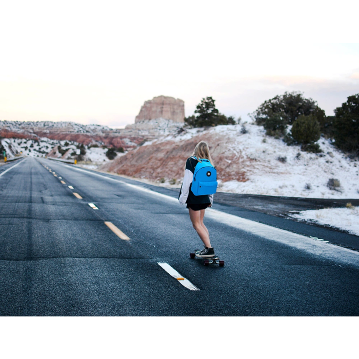 Antartik Mochila Azul con Asas Acolchadas, Bolsillos con Cremallera, Compartimento para Portátil y Dimensiones 310x160x410 mm 13