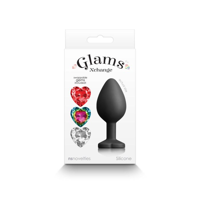 Plug Anal NS Novelties Glams Negro 2