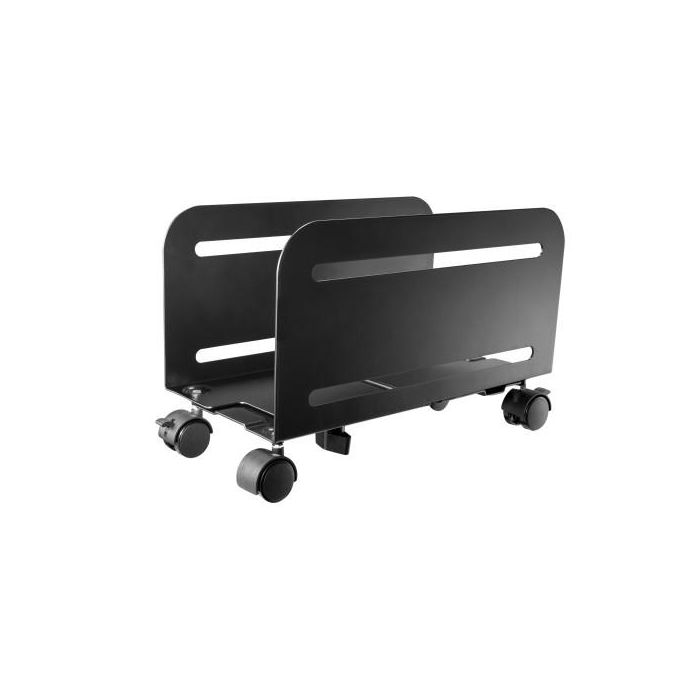 Ewent EW1291 Soporte de CPU Móvil Universal con Ruedas Ajustables (12-21cm) para PC Torre, Carro Protector Polvo Negro Acero 0 Ewent EW1291 Soporte de CPU Móvil Universal con Ruedas Ajustables (12-21cm) para PC Torre, Carro Protector Polvo Negro Acero 0