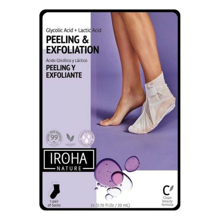 Iroha Lavander Foot Mask Socks Exfoliation Iroha Lavander Foot Mask Socks Exfoliation