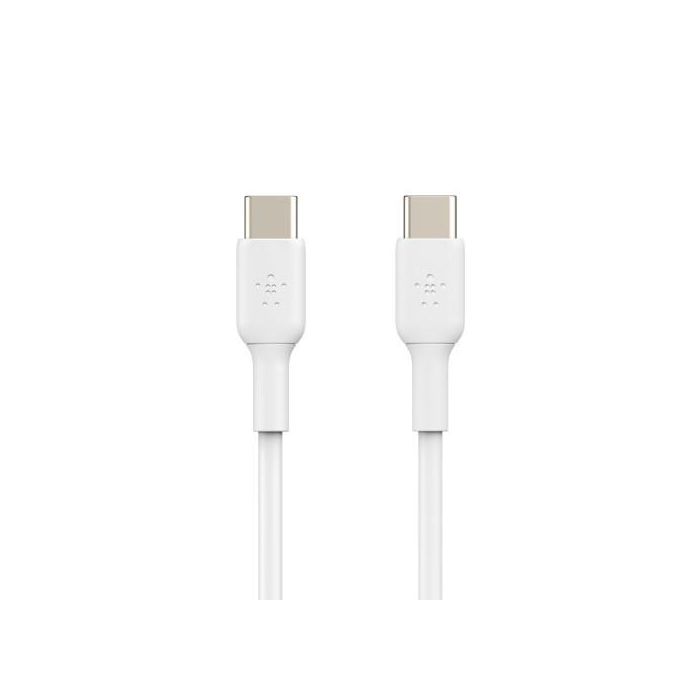 Cable USB-C Belkin CAB003BT1MWH Blanco 1 m (1 unidad) 2 Cable USB-C Belkin CAB003BT1MWH Blanco 1 m (1 unidad) 2