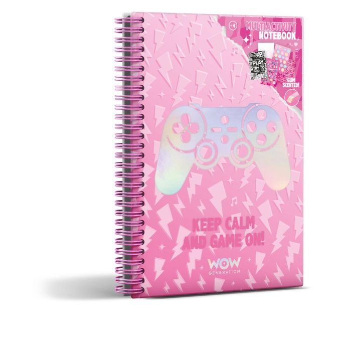 Cuaderno A5 Gamer Valentina Wow Generation 0 Cuaderno A5 Gamer Valentina Wow Generation 0