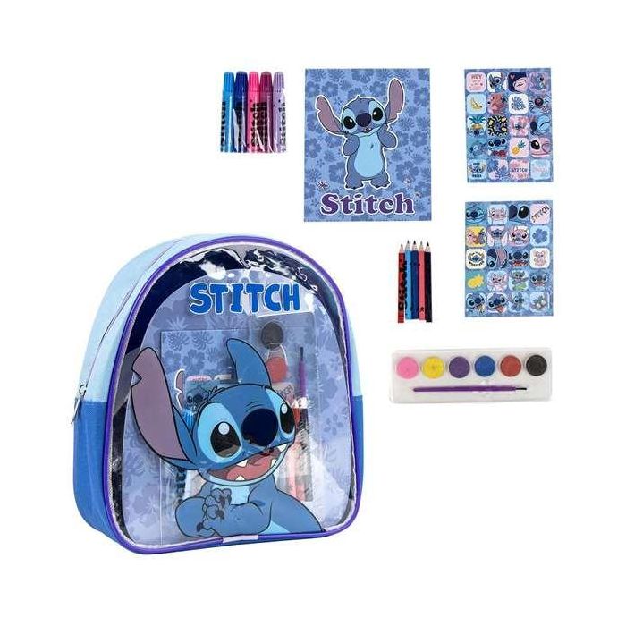 Coloreable mochila stitch 22.0 x 23.0 x 7.0 cm Coloreable mochila stitch 22.0 x 23.0 x 7.0 cm