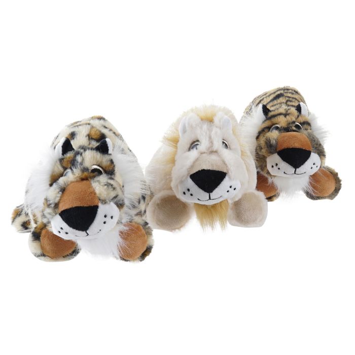 DKD Home Decor Peluche para Niños de Poliéster Beige Marrón Animales 15 x 23 x 15 cm - Lote de 12 Unidades Surtidas 1 DKD Home Decor Peluche para Niños de Poliéster Beige Marrón Animales 15 x 23 x 15 cm - Lote de 12 Unidades Surtidas 1