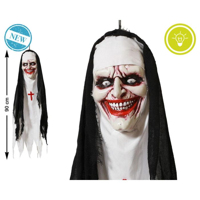 Decoración para Halloween 90 cm Monja 1 Decoración para Halloween 90 cm Monja 1