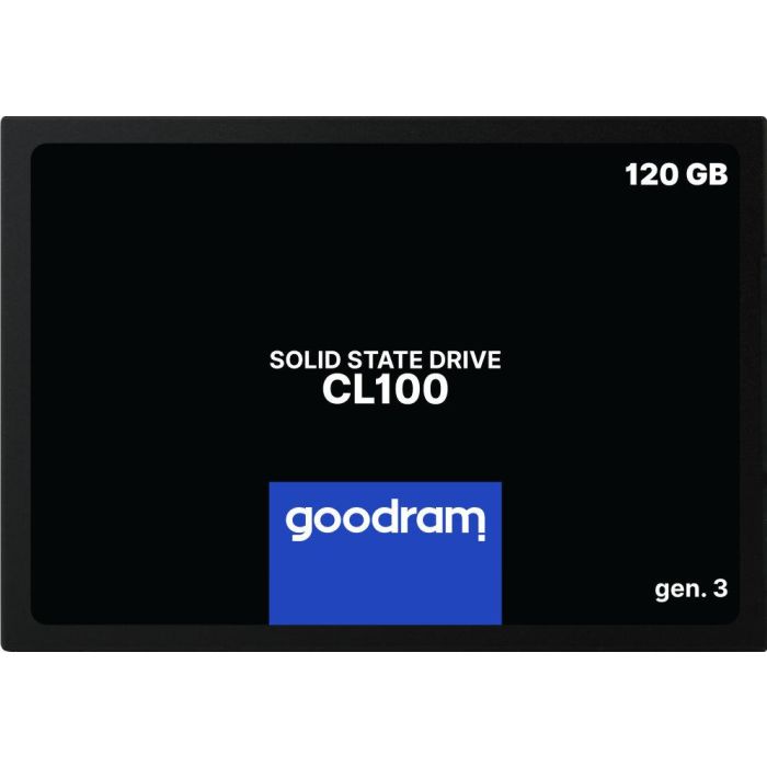 Goodram SSD CL100 gen.2 SATA III 2.5 Pulgadas, TLC, acelera el ordenador hasta 10 veces, para portátiles y sobremesas