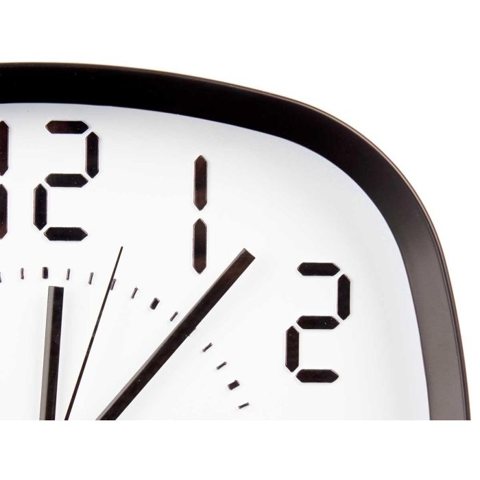 Reloj Redondo 31Cm Plata Negro Surt Giftdecor (6 Unidades) 3 Reloj Redondo 31Cm Plata Negro Surt Giftdecor (6 Unidades) 3