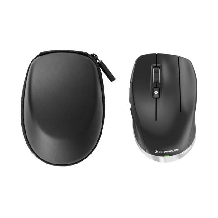 3Dconnexion CADMOUSE COMPACT WIRELESS USB-C Ratón Óptico 7 Botones RF Wireless + Bluetooth + USB Type-C 3DX-700118