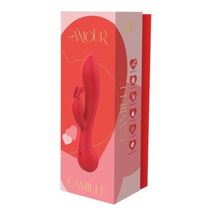 Vibrador Punto G Dream Toys Amour Rojo 1 Vibrador Punto G Dream Toys Amour Rojo 1