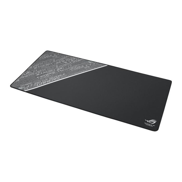 Asus 90MP00K3-B0UA00 Alfombrilla de Ratón para Gaming ROG Sheath BLK LTD Negro Gris Blanco 900mm x 440mm Tela Caucho Bordes Rematados Base Antideslizante 1