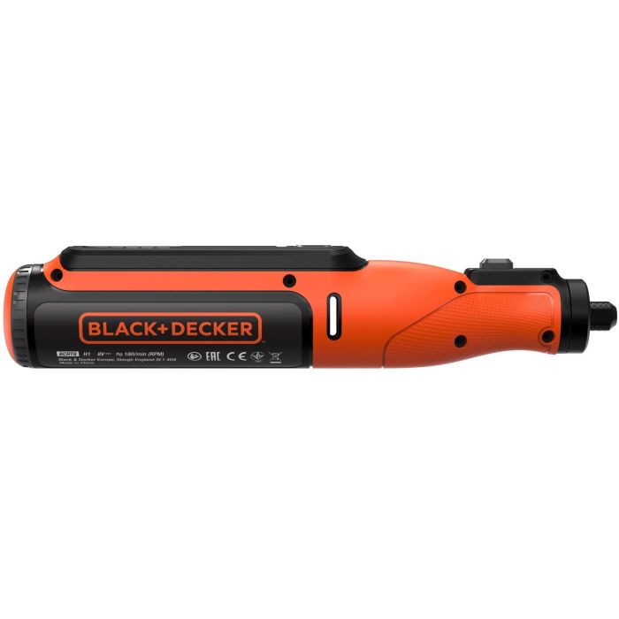 Black + Decker BCRT8I-XJ Herramienta Inalámbrica de Precisión Multifunción 8V 1.5Ah Batería Recargable 6500-28000 RPM Compatible Dremel 12 Black + Decker BCRT8I-XJ Herramienta Inalámbrica de Precisión Multifunción 8V 1.5Ah Batería Recargable 6500-28000 RPM Compatible Dremel 12