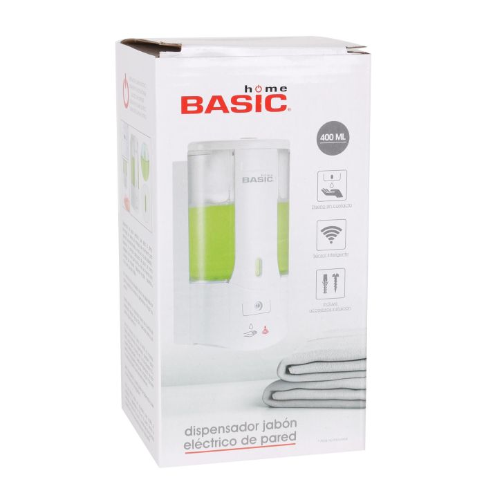 Dispensador de Jabón Eléctrico para Pared Basic Home (6 Unidades) 5 Dispensador de Jabón Eléctrico para Pared Basic Home (6 Unidades) 5