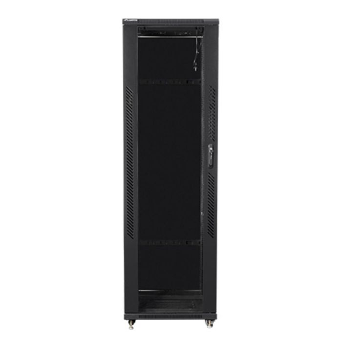 Lanberg FF01-8042-12B Rack 19 Pulgadas 42U 800x1000 mm Negro IP20 con Ruedas y Cerradura