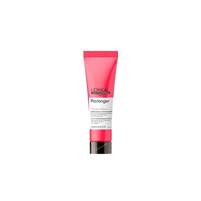 L'Oreal Pro Longer Leave In Crema Sin Enjuague 150ml - Reduce Rotura, Puntas Abiertas y Protección Térmica 230°C
