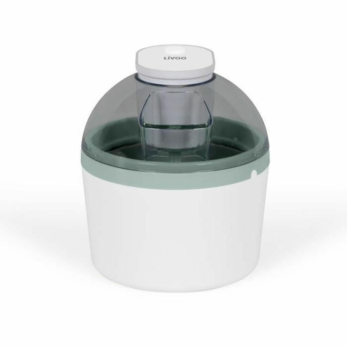 Livoo DOM461 Heladera 1 L con Depósito Acumulador de Frío, Cuchilla Mezcladora, Tapa Transparente y Molde para 7 Helados con Palitos 0 Livoo DOM461 Heladera 1 L con Depósito Acumulador de Frío, Cuchilla Mezcladora, Tapa Transparente y Molde para 7 Helados con Palitos 0