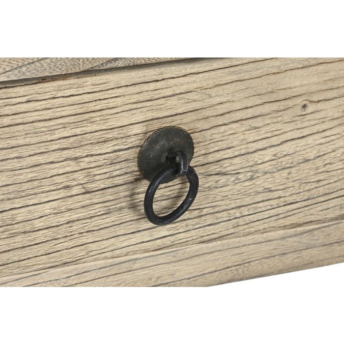 DKD Home Decor Consola Item Home Natural 178 x 85 x 38 cm Olmo Macizo 4 Cajones 6