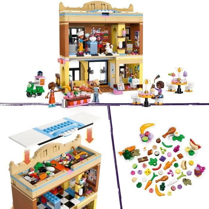 LEGO Friends 42655 Restaurante y Escuela de Cocina - Set de construcción para niñas 2 LEGO Friends 42655 Restaurante y Escuela de Cocina - Set de construcción para niñas 2