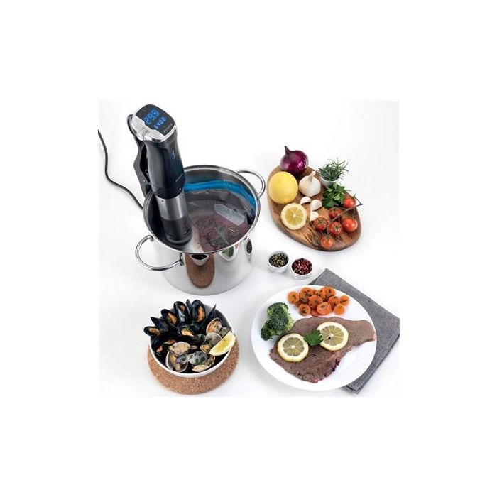 Ariete 180 Aparato Cocción Al Vacío Sous Vide Baja Temperatura Facilidad Sabor Color Consistencia Conservación Larga 2 Ariete 180 Aparato Cocción Al Vacío Sous Vide Baja Temperatura Facilidad Sabor Color Consistencia Conservación Larga 2
