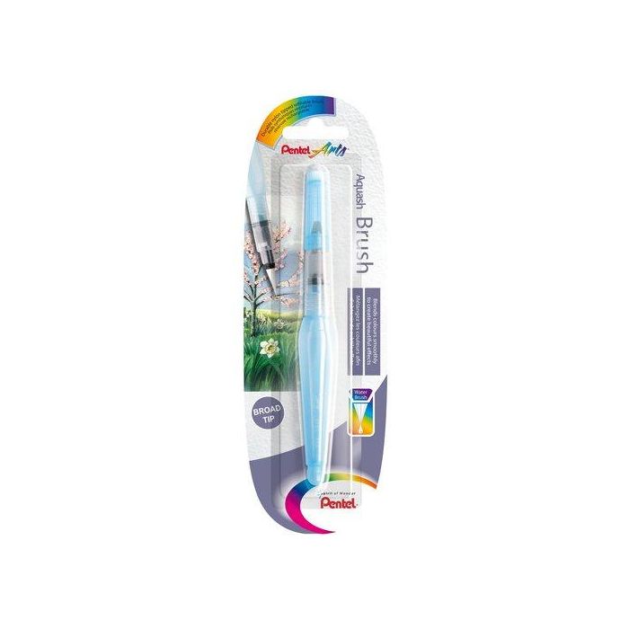 Pincel De Agua Pentel Aquash Punta Gruesa (Set de 12)